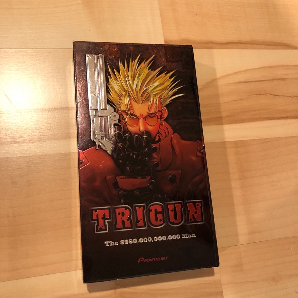 Trigun VHS - The $$60,000,000,000 Man